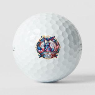 USA 250 years 4th of July 1776-2026 Golf Balls