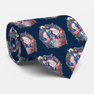 USA 250 years 4th of July 1776-2026 Neck Tie