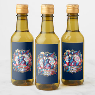 USA 250 years 4th of July 1776-2026 Wine Label