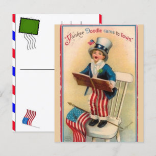 USA 250 Years Celebration: America 1776–2026 Holiday Postcard