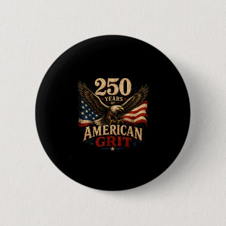 Usa 250 years fourth of july patriotic 1776 button