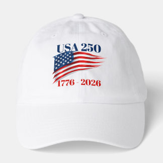 USA 250 Years of Independence 1776 2026 Hat
