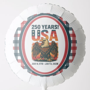 USA 250 Years – Patriotic Bald Eagle July 4th 2026 Balloon