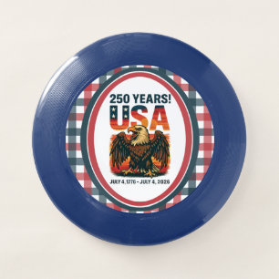USA 250 Years – Patriotic Bald Eagle July 4th 2026 Wham-O Frisbee