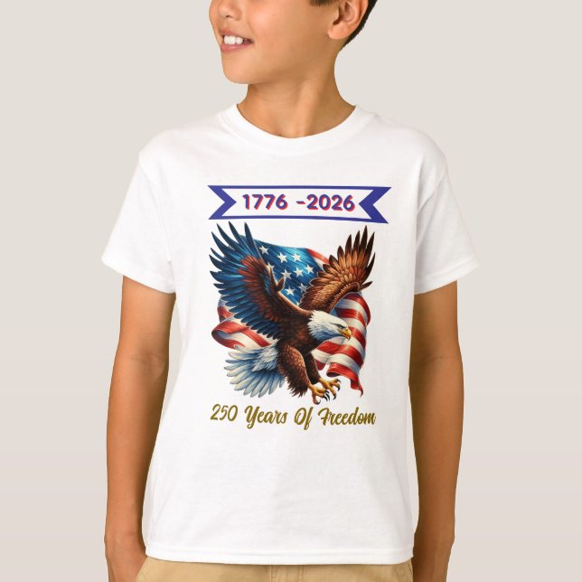 USA 250 Years  T-Shirt (Front)