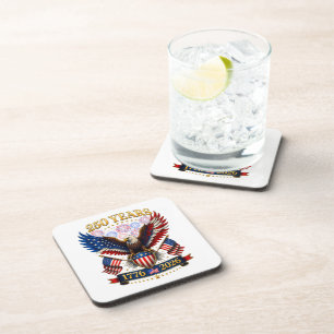 USA 250th Anniversary 1776-2026 Beverage Coaster