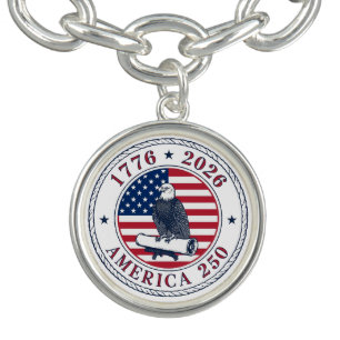 USA 250th Anniversary 1776-2026 Bracelet