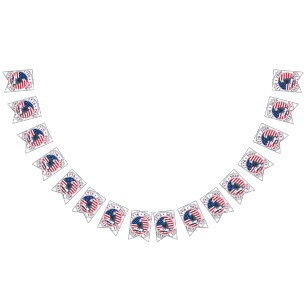 USA 250th Anniversary 1776-2026 Bunting Flags