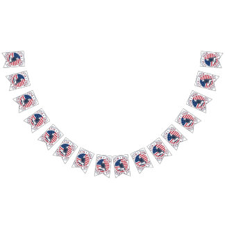 USA 250th Anniversary 1776-2026 Bunting Flags