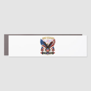 USA 250th Anniversary 1776-2026 Car Magnet