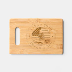 USA 250th Anniversary 1776-2026 Engraved Cutting Board