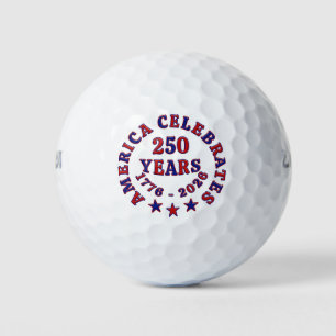 USA 250th Anniversary 1776-2026 Golf Balls