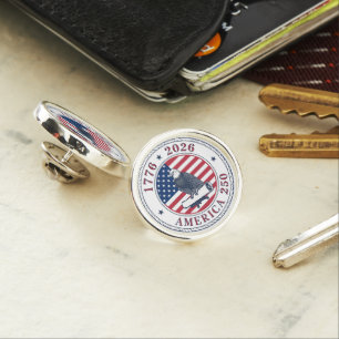 USA 250th Anniversary 1776-2026 Lapel Pin