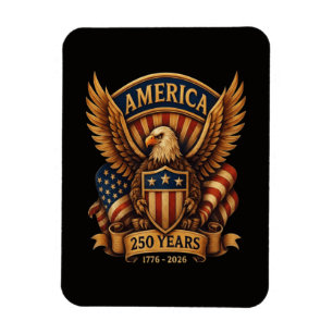 USA 250th Anniversary 1776-2026 Magnet
