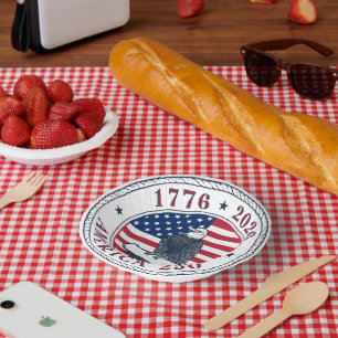 USA 250th Anniversary 1776-2026 Paper Bowls