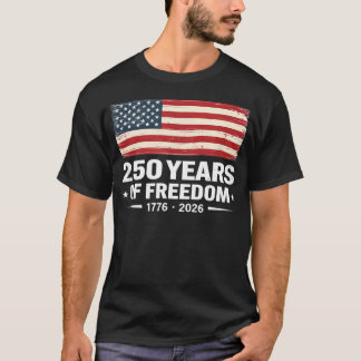 Usa 250Th Anniversary 1776 2026 Patriotic Flag T-Shirt