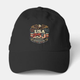 USA 250th Anniversary 1776-2026 Patriotic Performance Cap