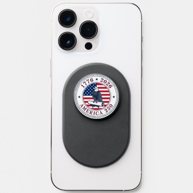 USA 250th Anniversary 1776-2026 PopSocket (Front)