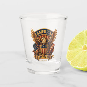 USA 250th Anniversary 1776-2026 Shot Glass