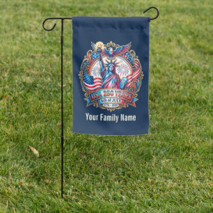 USA 250th anniversary 4th of July Garden Flag