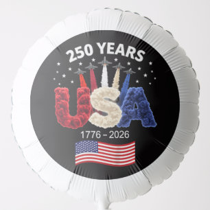 Usa 250th Anniversary American Flag 250 Years  Balloon
