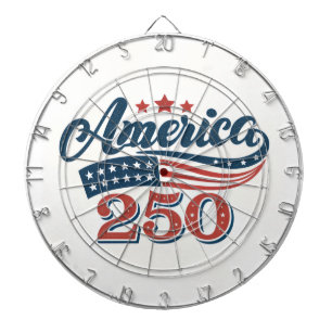 USA 250th Anniversary Dart Board