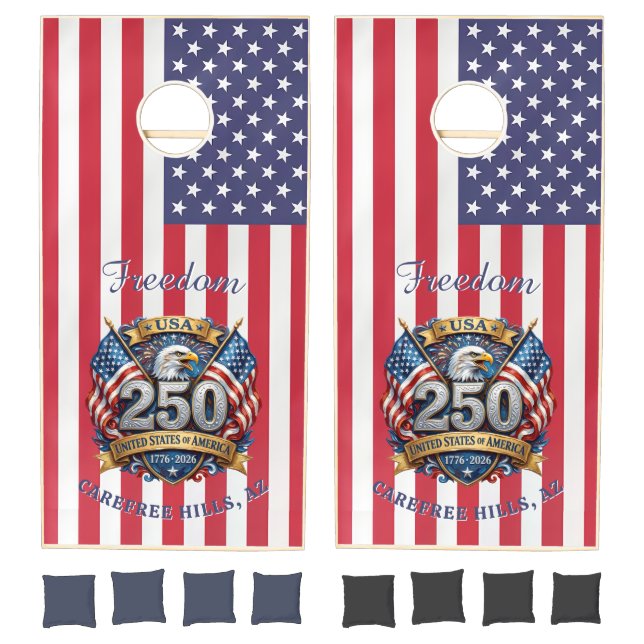 USA 250th Anniversary Event Cornhole Set (Set)