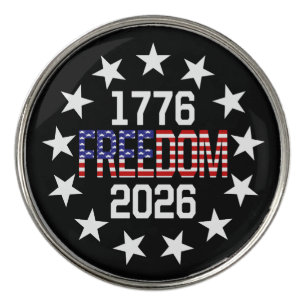 USA 250th Anniversary Freedom Golf Ball Marker