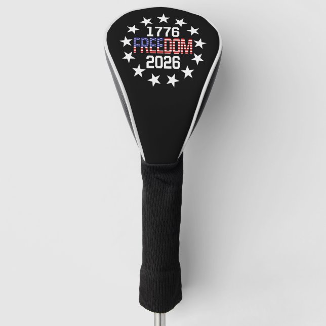 USA 250th Anniversary Freedom Golf Head Cover (Front)