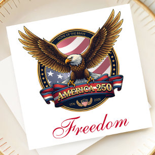 USA 250th Anniversary Party Napkins
