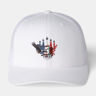 USA 250th Anniversary Patriotic Eagle Fighter Jet