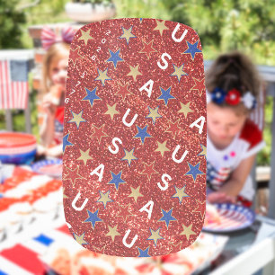 USA 250th Anniversary Red Minx Nail Art