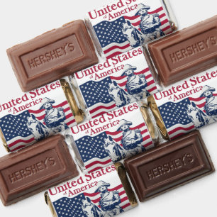 USA 250th Anniversary Semiquincentennial 1776-2026 Hershey's Miniatures