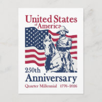 USA 250th Anniversary Semiquincentennial 1776-2026