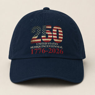 USA 250th Anniversary Semiquincentennial Hat