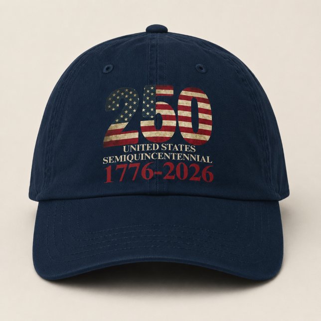 USA 250th Anniversary Semiquincentennial Hat (Creator Uploaded)