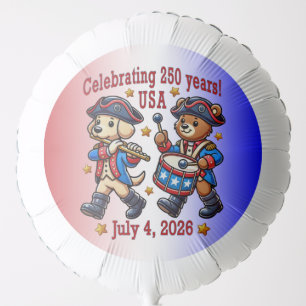 USA 250th Anniversary Souvenir - Patriotic  Balloon