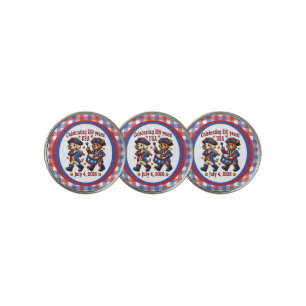 USA 250th Anniversary Souvenir - Patriotic  Golf Ball Marker