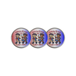 USA 250th Anniversary Souvenir - Patriotic  Golf Ball Marker