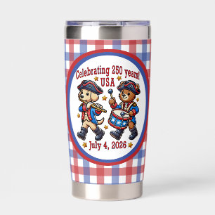 USA 250th Anniversary Souvenir - Patriotic  Insulated Tumbler