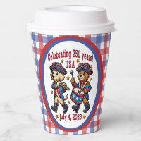 USA 250th Anniversary Souvenir - Patriotic 