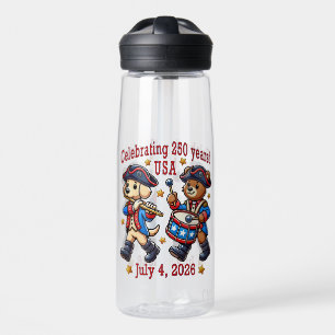 USA 250th Anniversary Souvenir - Patriotic  Water Bottle