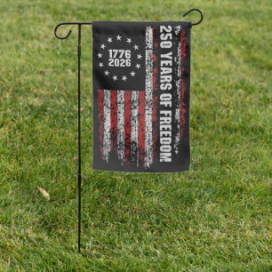 USA 250th Birthday Anniversary 1776 Garden Flag
