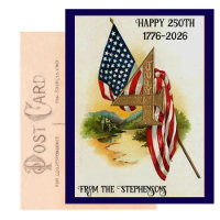 USA 250th Fourth of July Patriotic Flag