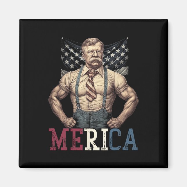 Usa 4th Of July  Magnet (Front)