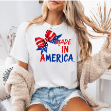 USA 4th of July Shirt, Patriotic Gift for Her 