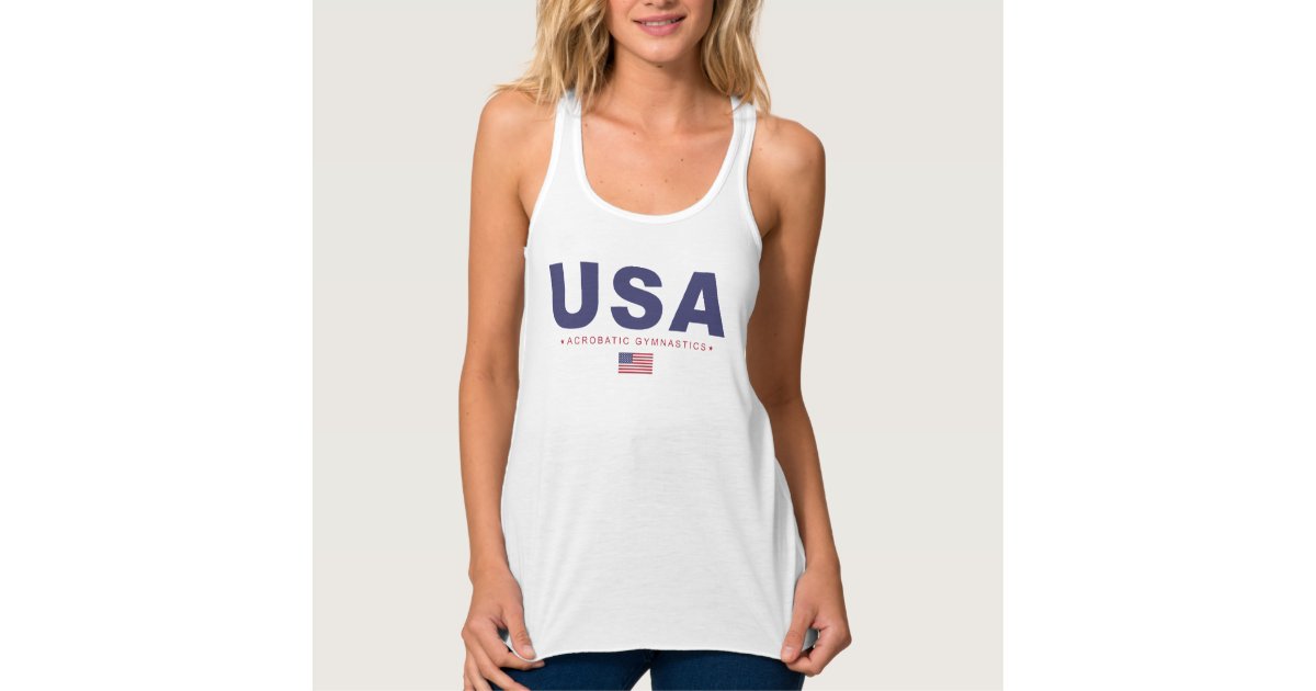 Women's Bella+Canvas Flowy Racerback Tank Top, Zazzle