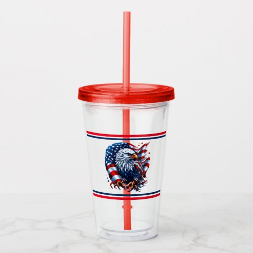 USA Acrylic Tumbler