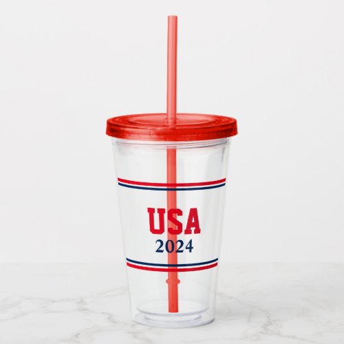 USA Acrylic Tumbler