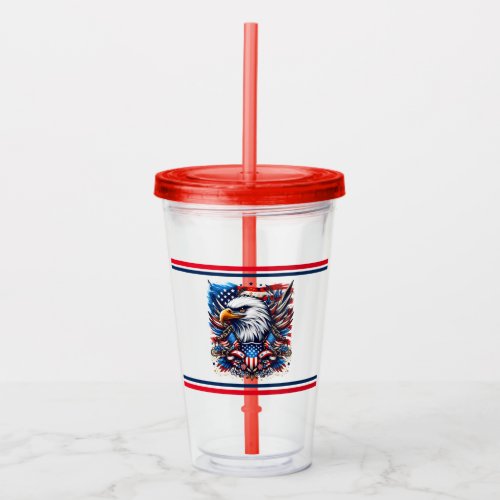 USA Acrylic Tumbler